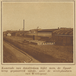 871842 Gezicht op de werkplaatsen van de Nederlandsche Fabriek van Werktuigen en Spoorwegmaterieel Werkspoor te Zuilen, ...